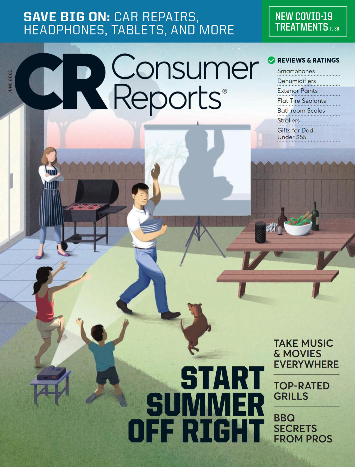 Consumer Reports 消费者报告杂志 2021年6月刊下载